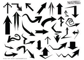 30 Arrows - Free Vectors