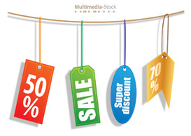 Discount Tags  Free Vectors