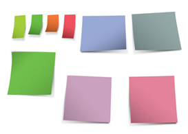 Post-it - Free Vectors