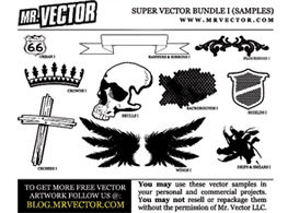 Super Vector Bundle  Free Vectors