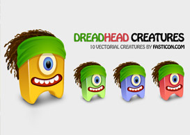 Vector Dreadhead Creatures - Free Vectors