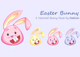 Vector Easter Bunny  Free Vectors