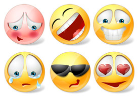 Vector Emoticons Icons  Free Vectors