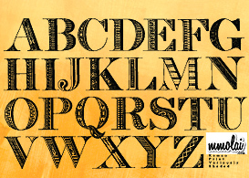 Vector Typeface : RPVS  Free Vectors
