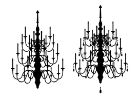 Vector Chandeliers  Free Vectors